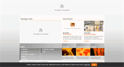 Desktop Screenshot of mollificio-pavano.it